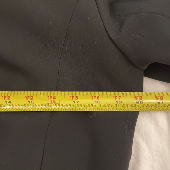 Randy Kemper Black Jacket Womens 10 Full Zip High Neck Lined - Picture 5 of 11